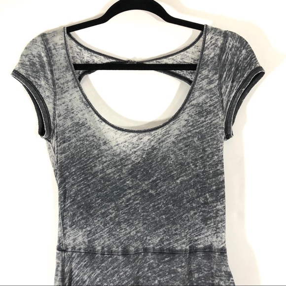 American Eagle Skater Dress Cutout Scoop Neck Sz S - Picture 4 of 8